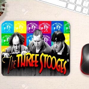 THE THREE STOOGES Mouse Pad Laptop Computer NEW